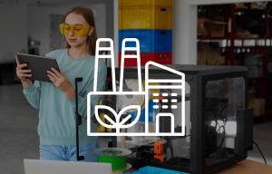 imagen de persona operando inteligencia artificial