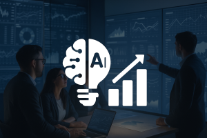 imagen sobra la ia y el análisis de datos para la innovación empresarial